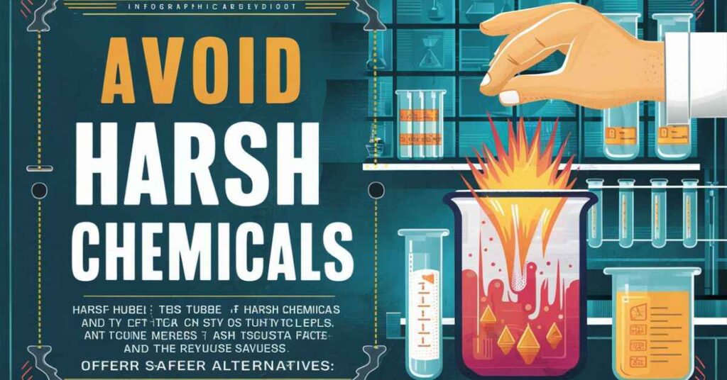 Avoid Harsh Chemicals