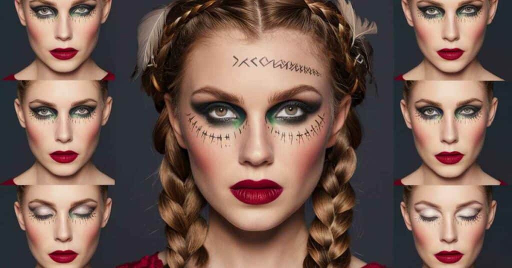 How to do Viking makeup