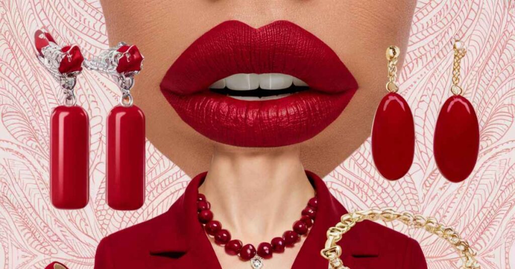 Match Your Lipstick to Your Accessories (1) (2)