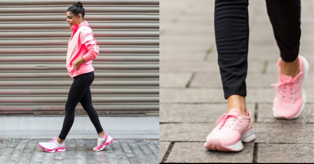 Pink Shoes in Athleisure