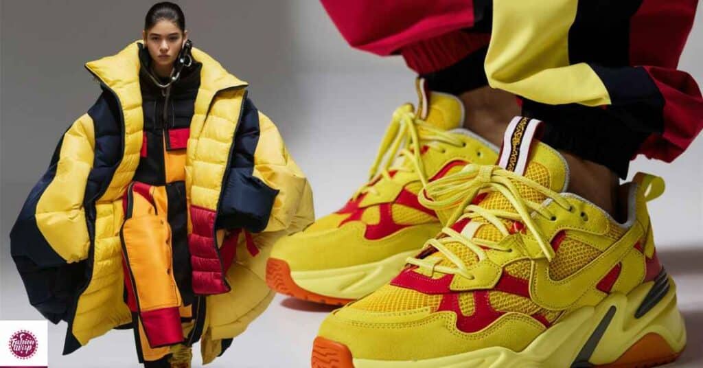 Color-Blocking with Yellow Shoes