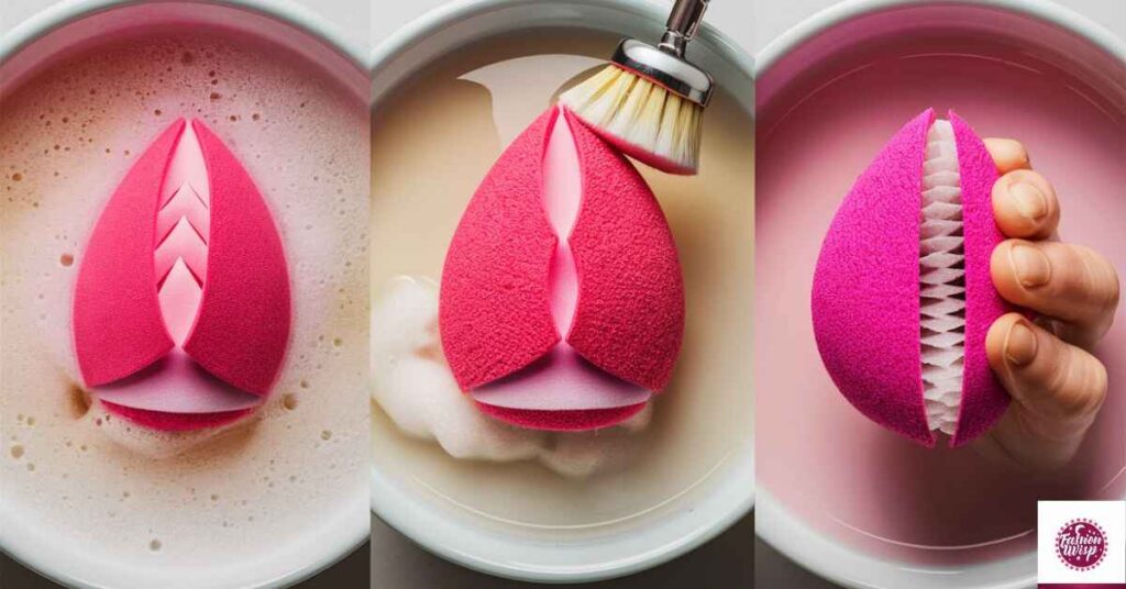 How to clean beauty blender