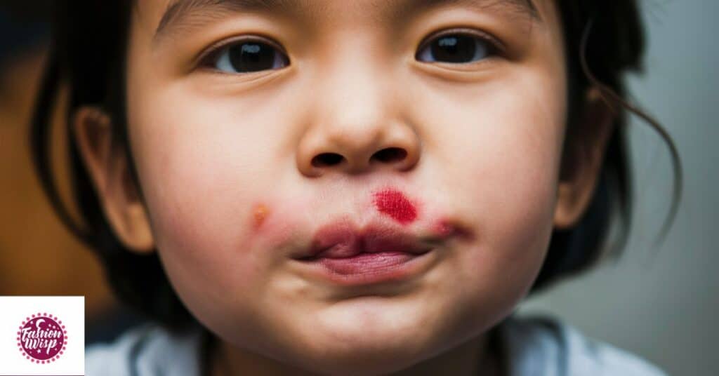 Lip Pimples in Children & Babies