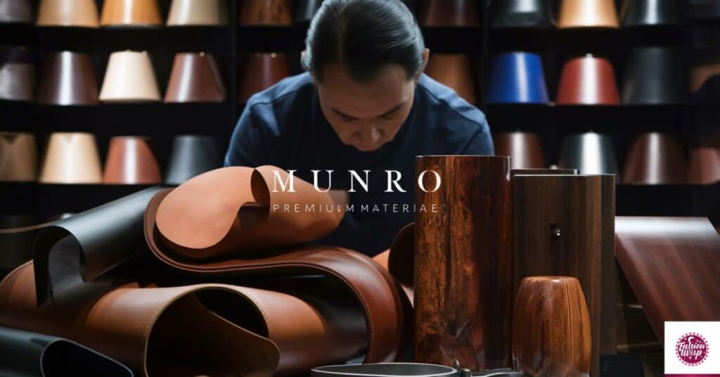 Munro’s Commitment to Premium Materials