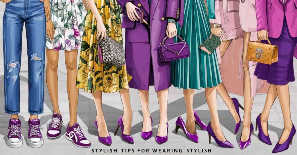 Styling Tips For Wearing Purple Shoes: From Casual To Chic