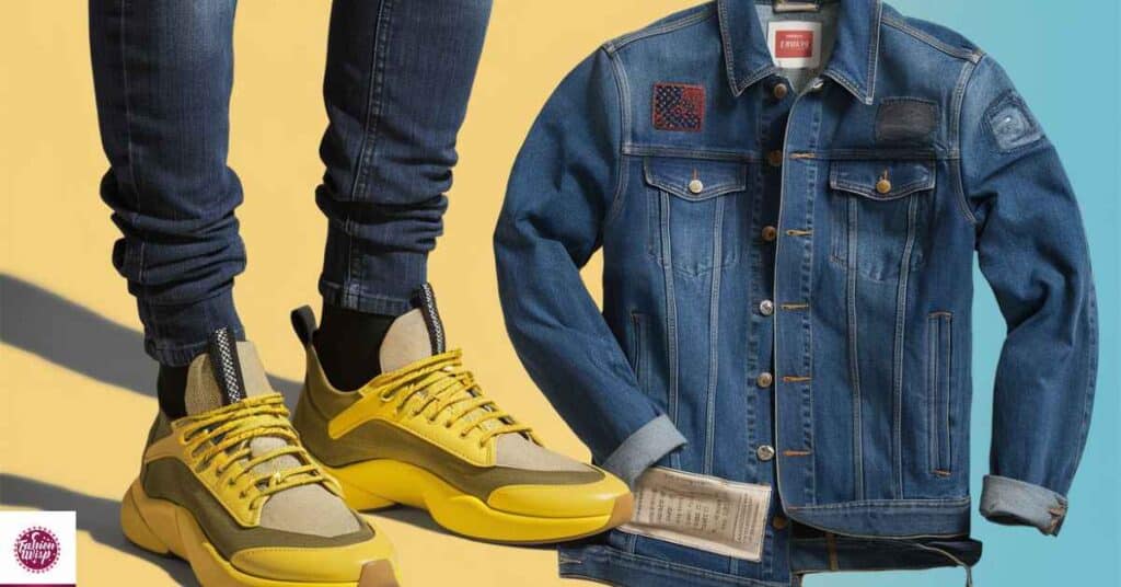 Yellow Shoes Outfits with Jeans & Denim